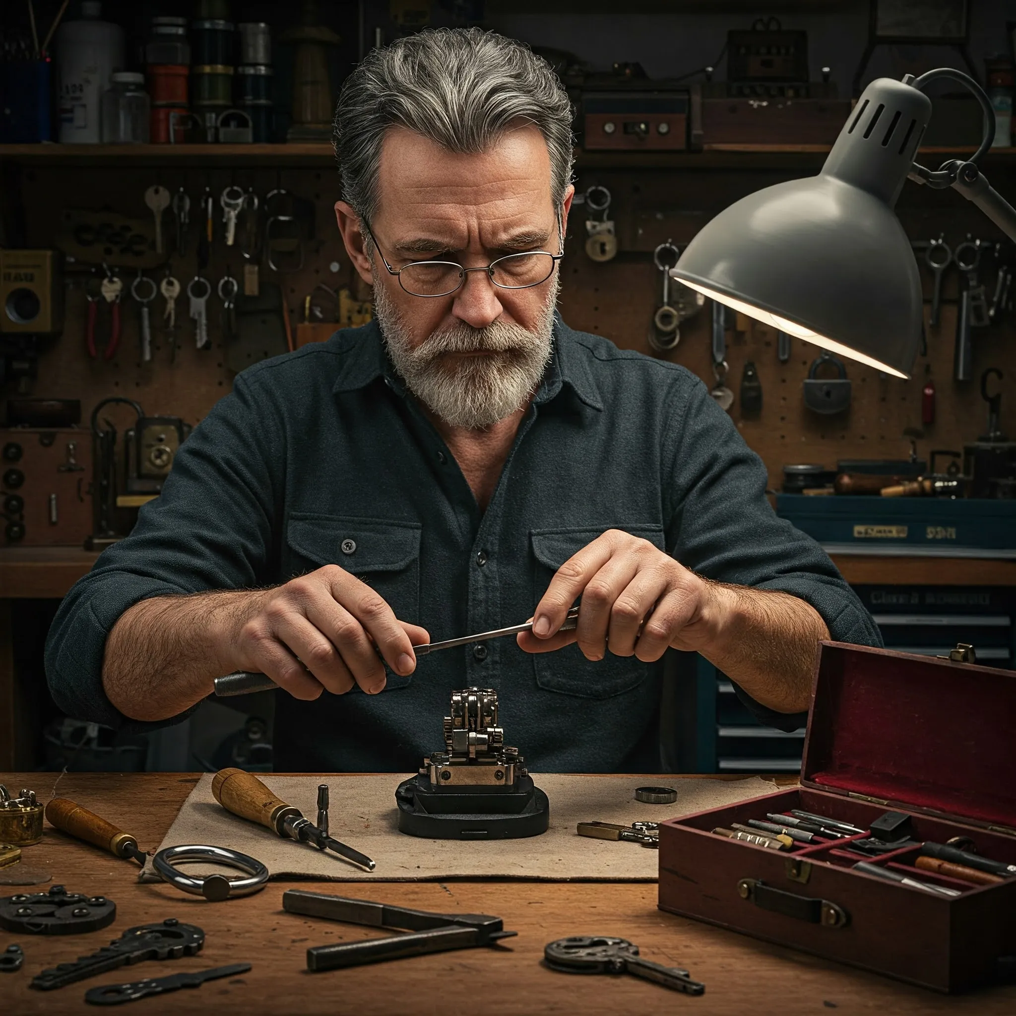 changement de serrure de porte blindee