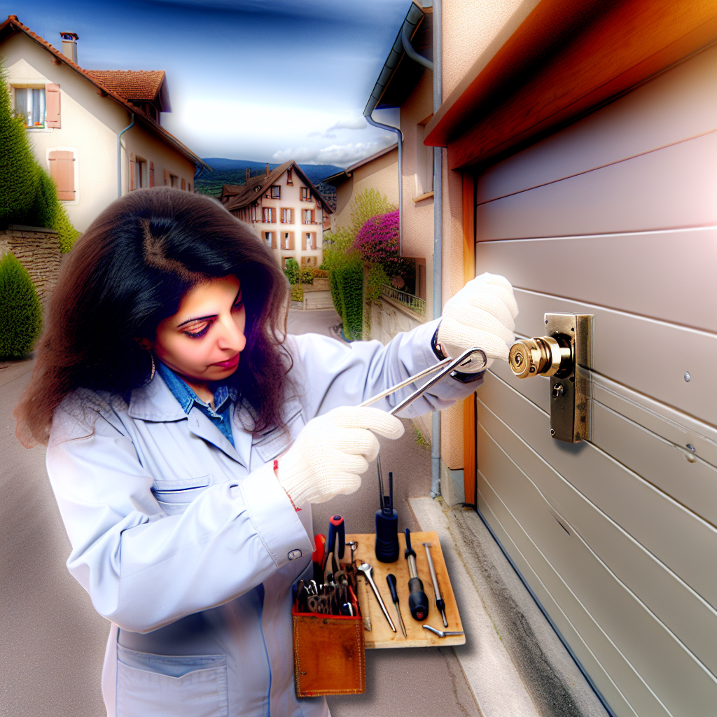 annecy le vieux remplacement dune serrure de garage fracturee