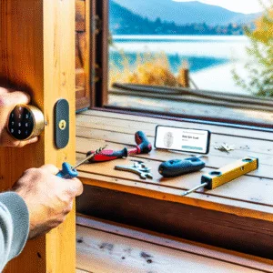 Lire la suite à propos de l’article Pose de serrure connectée Veyrier-du-Lac : sécurisez votre maison avec style et technologie