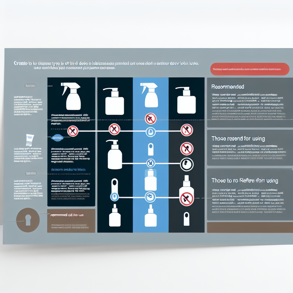 quel lubrifiant pour serrure utiliser et lesquels eviter