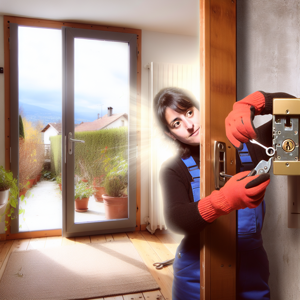 remplacement dune serrure a dingy saint clair