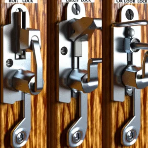 Lire la suite à propos de l’article Verrous targettes ou crochets quelles differences pour choisir la meilleure sécurité chez vous