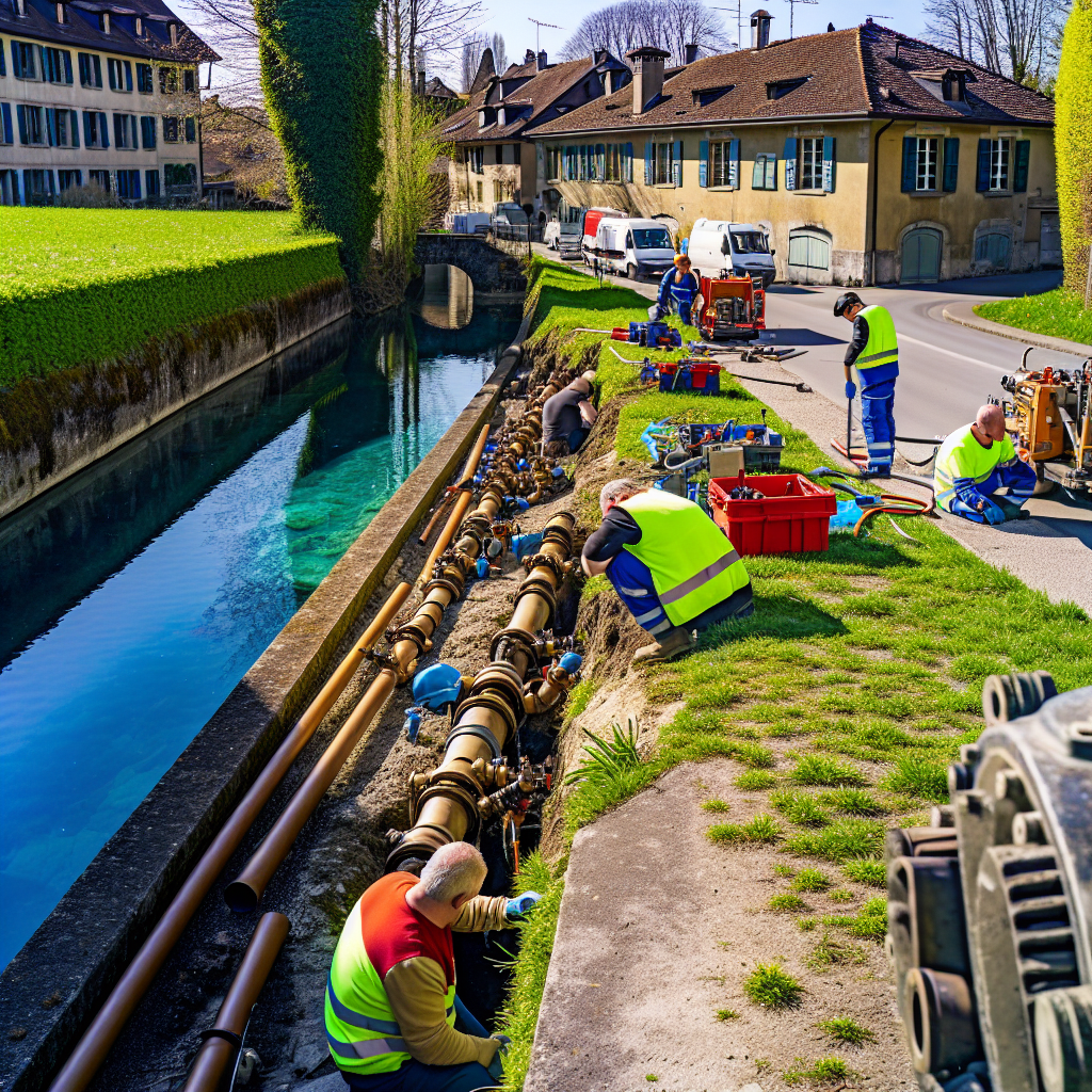 debouchage canalisation bernex