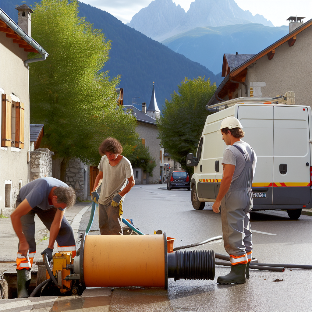 debouchage canalisation faverges