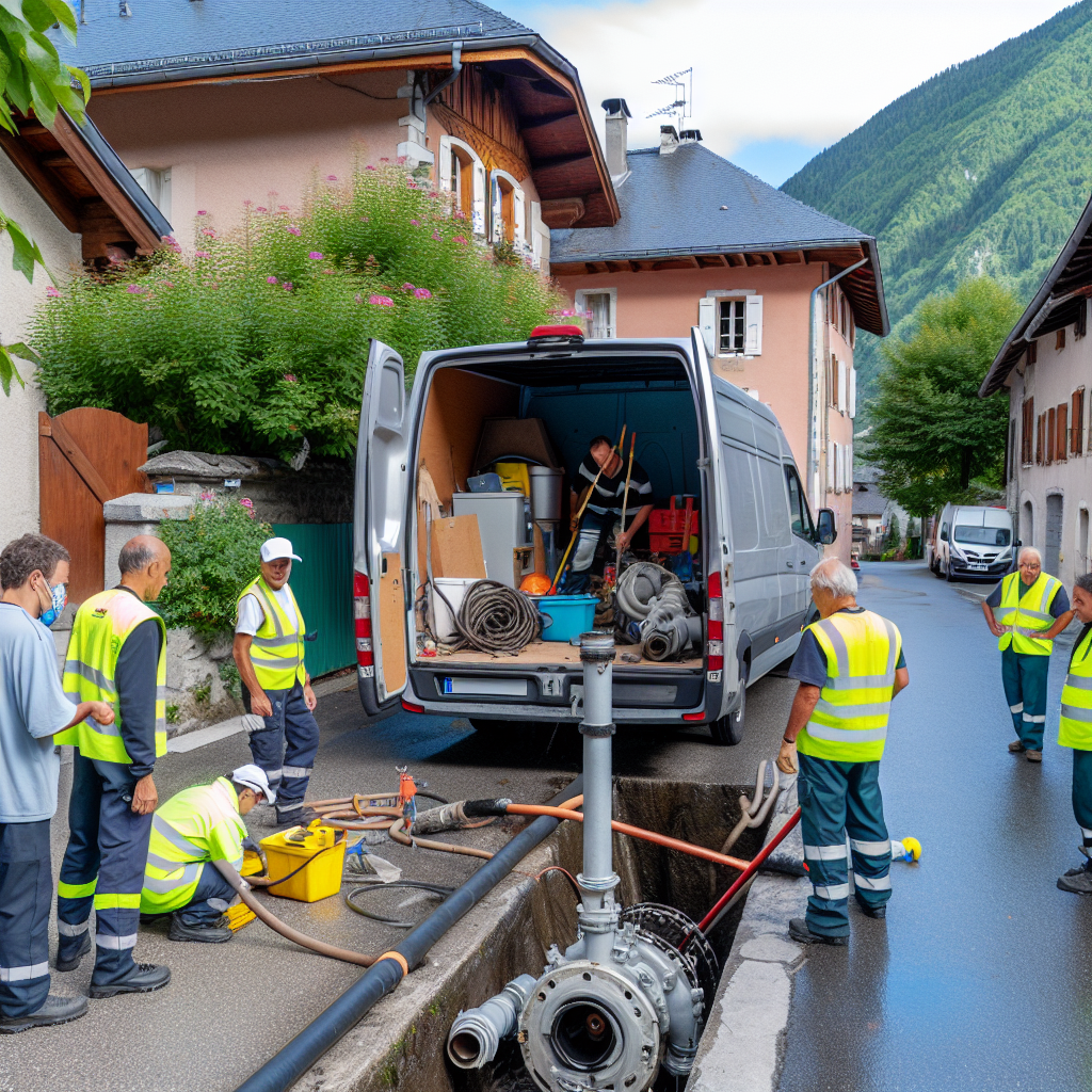 debouchage canalisation la vernaz