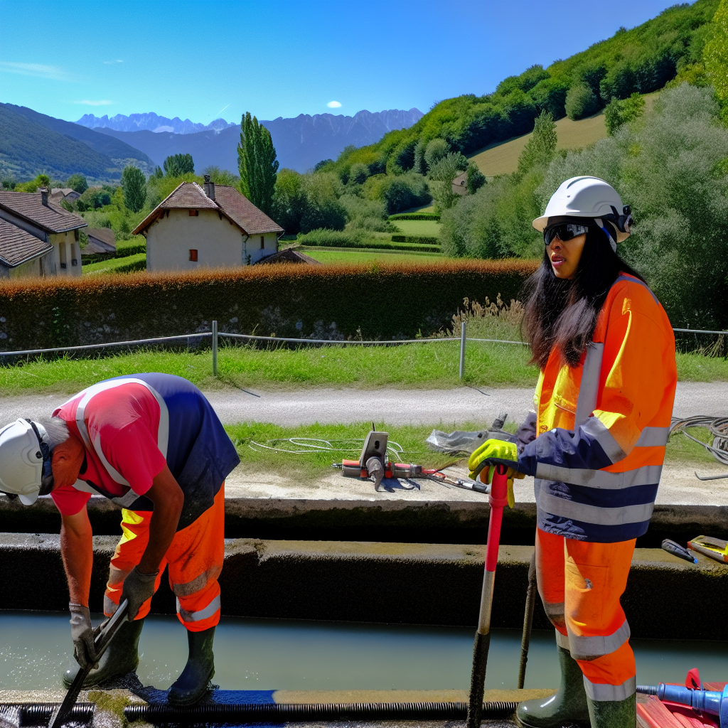 debouchage canalisation montmin