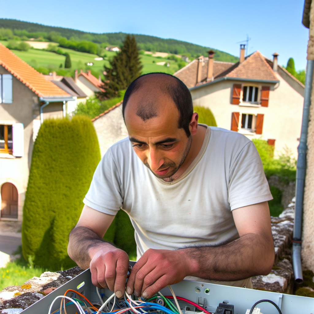 electricien leschaux